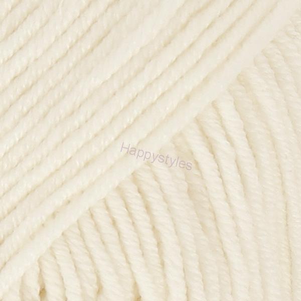DROPS MERINO EXTRA FINE smetanová 01