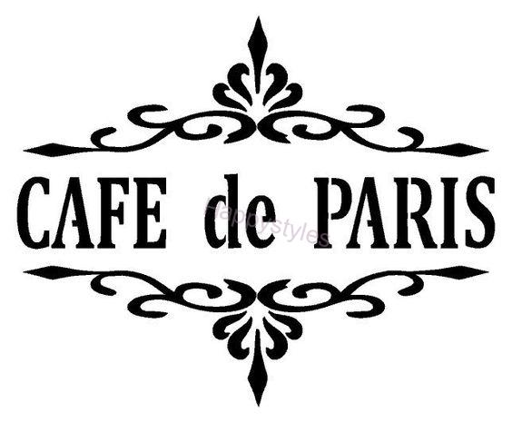 ŠABLONA CAFE DE PARIS