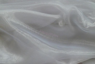 ORGANZA STŘÍBRNO-ŠEDÁ